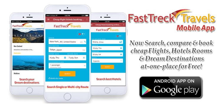 Introducing the FastTreck Travels App: Your Go&To Solution for Easy Travel Planning