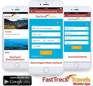 Click Here to download FastTreck Travels Android App